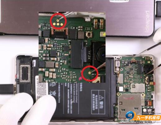小米手机全系列刷机救砖深度9008端口短接方法